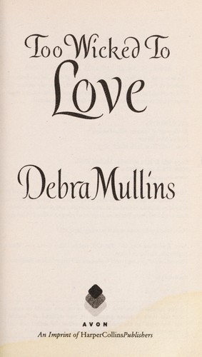 Cover for Too wicked to love