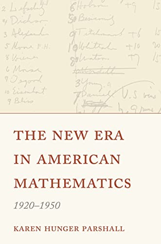 Cover for New Era in American Mathematics, 1920-1950