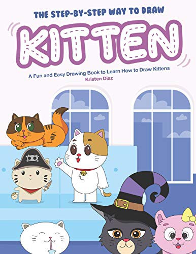 Cover for The Step-by-Step Way to Draw Kitten