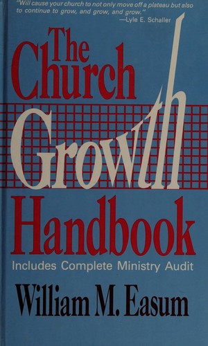 Cover for The church growth handbook
