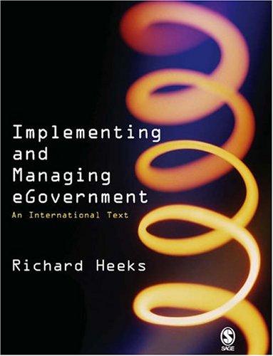 Cover for Implementing and Managing eGovernment