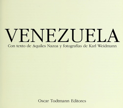 Cover for Venezuela