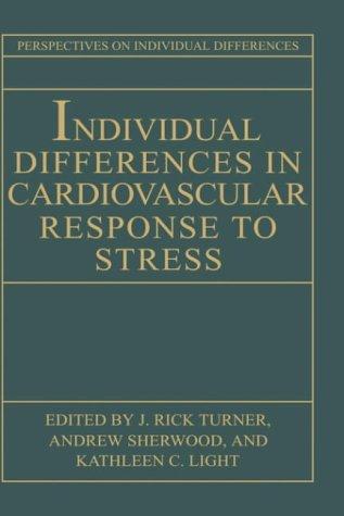 Cover for Individual differences in cardiovascular response to stress