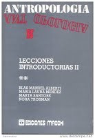 Cover for Antropología