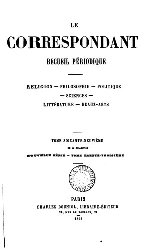 Cover for correspondant
