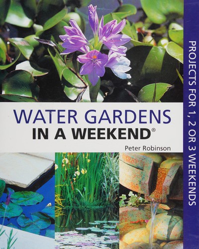 Cover for Water gardens in a weekend