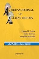 Cover for American Journal of Ancient History