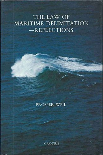 Cover for The law of maritime delimitation-reflections
