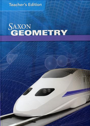 Cover for Saxon Geometry