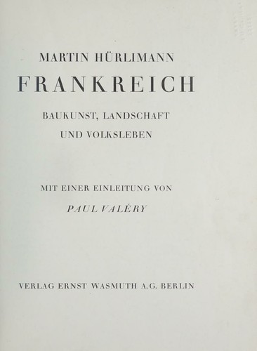Cover for Frankreich