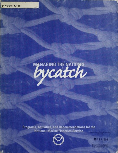 Cover for Managing the nation's bycatch