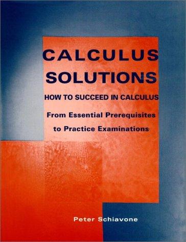 Cover for Calculus Solutions