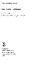 Cover for Der junge Heidegger