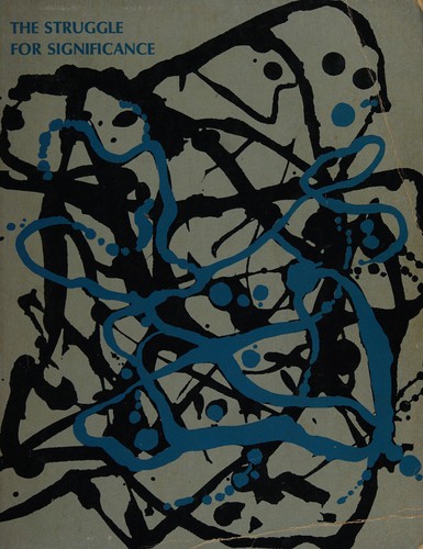 Cover for The struggle for significance