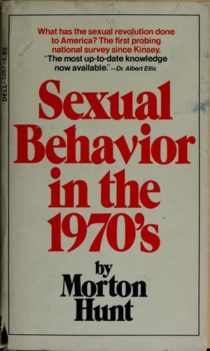 Cover for Sexual behavior in the 1970s