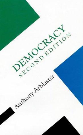 Cover for Democracy (Concepts in the Social Sciences