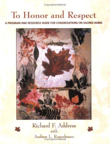 Cover for To Honor and Respect