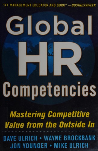 Cover for Global HR competencies