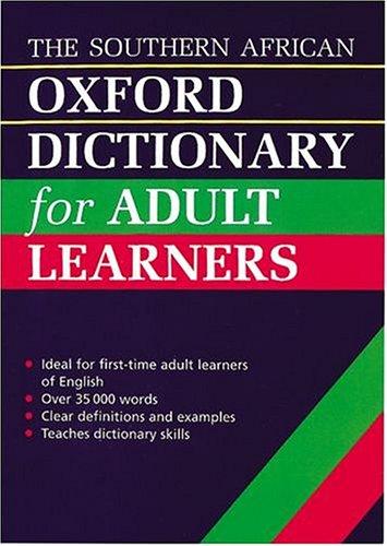 Cover for The South African Dictionary for Adult Learners