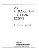 Cover for An introduction to urban design