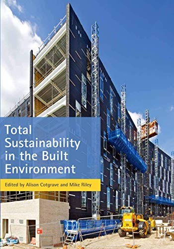 Cover for Total Sustainability in the Built Environment