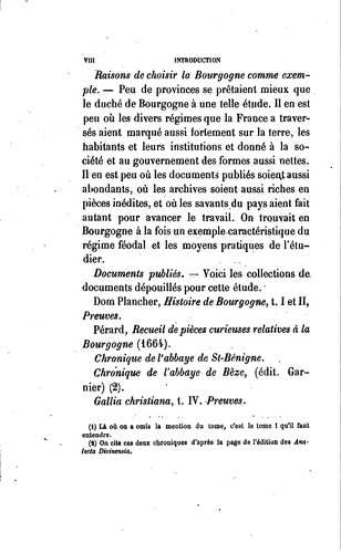 Cover for Le régime féodal en Bourgogne jusqu'en 1360: Étude sur la société et les ...