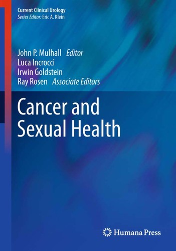 Cover for Cancer and sexual health