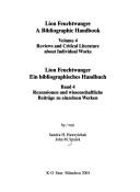 Cover for Reviews and Critical Literature about Individual Works