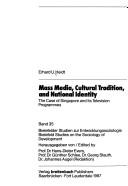 Cover for Mass media, cultural tradition, and national identity