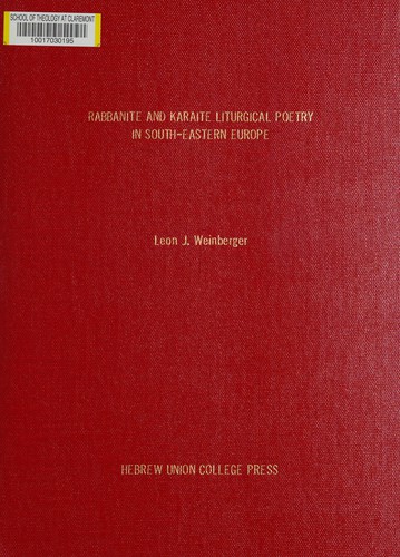 Cover for Shirat ha-ḳodesh la-rabaniyim ṿe-Ḳaraʼim bi-derom mizraḥ Eropah