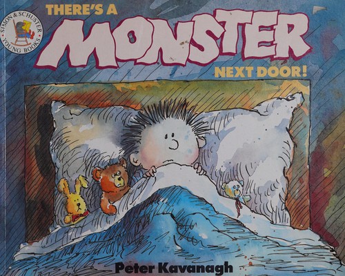 Cover for There's a Monster Next Door!