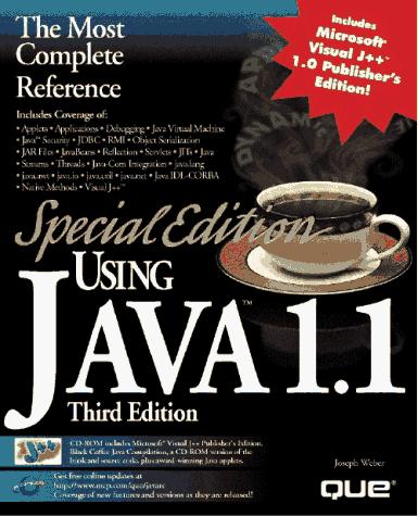 Cover for Using Java 1.1