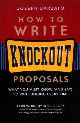 Cover for How to Write Knockout Proposals