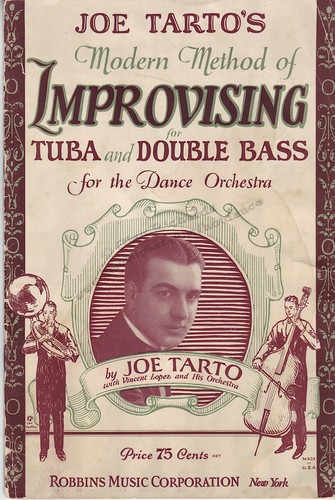 Cover for Joe Tarto's Modern Method For Improvising For Tuba And Double Bass