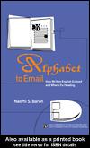 Cover for Alphabet to Email