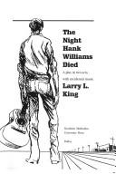Cover for The night Hank Williams died