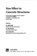 Cover for Size effect in concrete structures