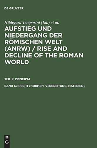 Cover for Aufstieg und Niedergang der römischen Welt