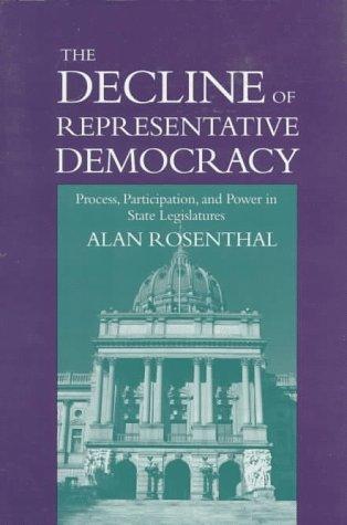 Cover for The Decline of Representative Democracy