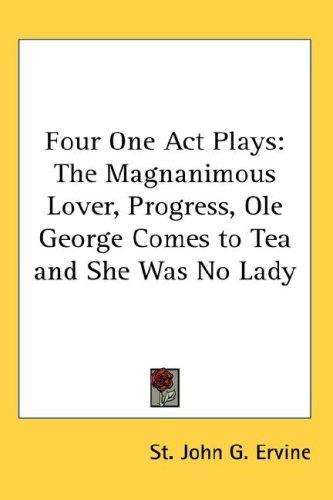 Cover for Four One Act Plays