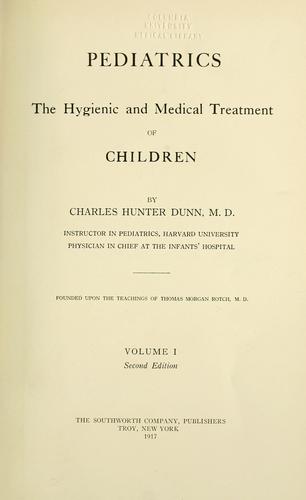 Cover for Pediatrics