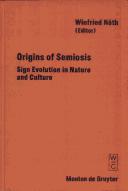 Cover for Origins of Semiosis