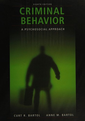 Cover for Criminal behavior