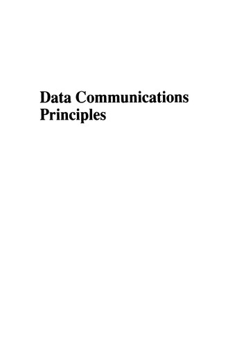 Cover for Data Communications Principles