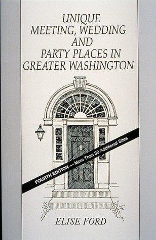 Cover for Unique meeting, wedding, and party places in greater Washington