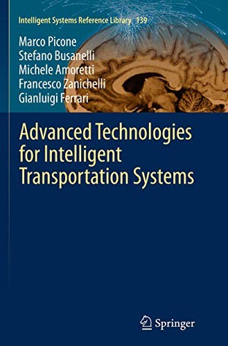 Cover for Advanced Technologies for Intelligent Transportation Systems
