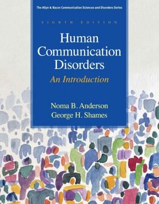 Cover for Human Communication Disorders An Introduction