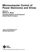 Cover for Microcomputer control of power electronics and drives