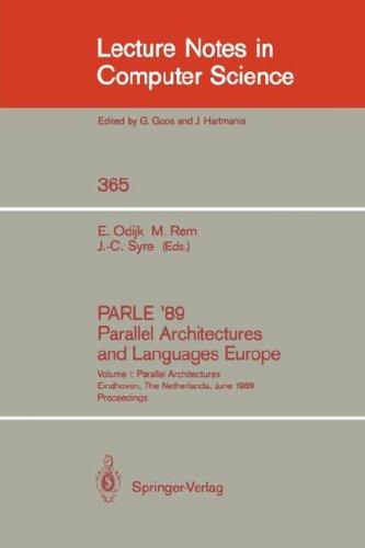 Cover for PARLE '89 - Parallel Architectures and Languages Europe: Volume II
