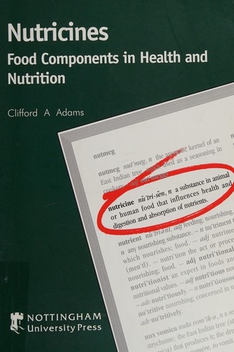 Cover for Nutricines